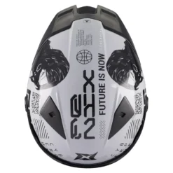 Kask integralny AXXIS FENIX CYBERPUNK C4 GLOSS szary czarny