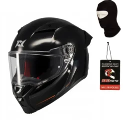Kask integralny AXXIS FENIX SOLID A1 GLOSS BLACK czarny