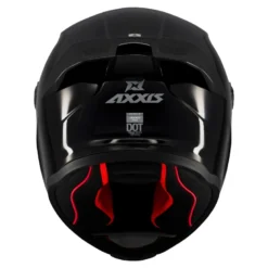 Kask integralny AXXIS FENIX SOLID A1 GLOSS BLACK czarny
