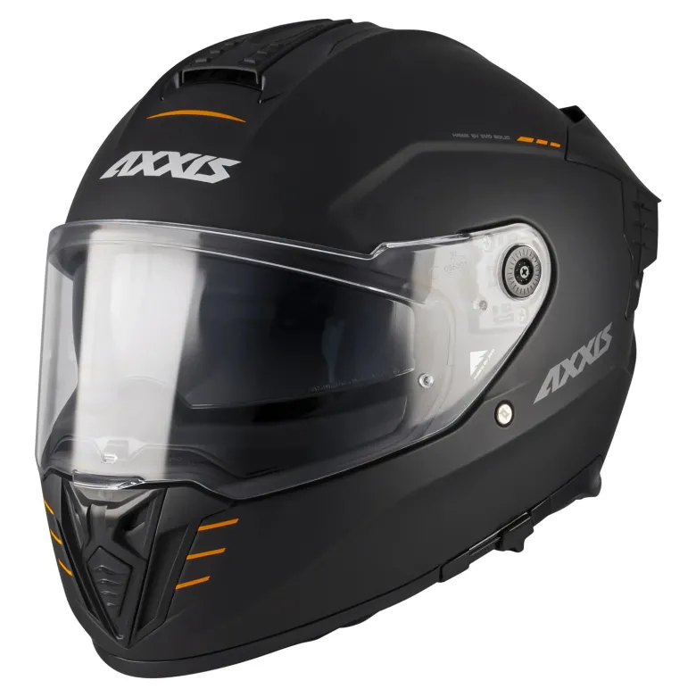 Kask integralny AXXIS HAWK EVO SV SOLID A1 MATT czarny mat