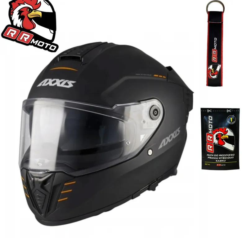Kask integralny AXXIS HAWK EVO SV SOLID A1 MATT czarny mat