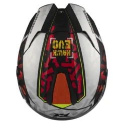 Kask integralny AXXIS HAWK EVO SV SKETCHBOOK B2 MATT czerwony czarny biały