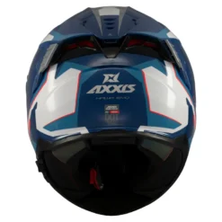 Kask integralny AXXIS HAWK EVO SV TITAN A7 GLOSS BLUE niebieski biały