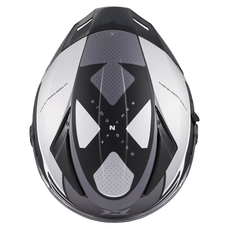 Kask integralny AXXIS PANTHER SV DIMENSION B0 MATT szary czarny biały