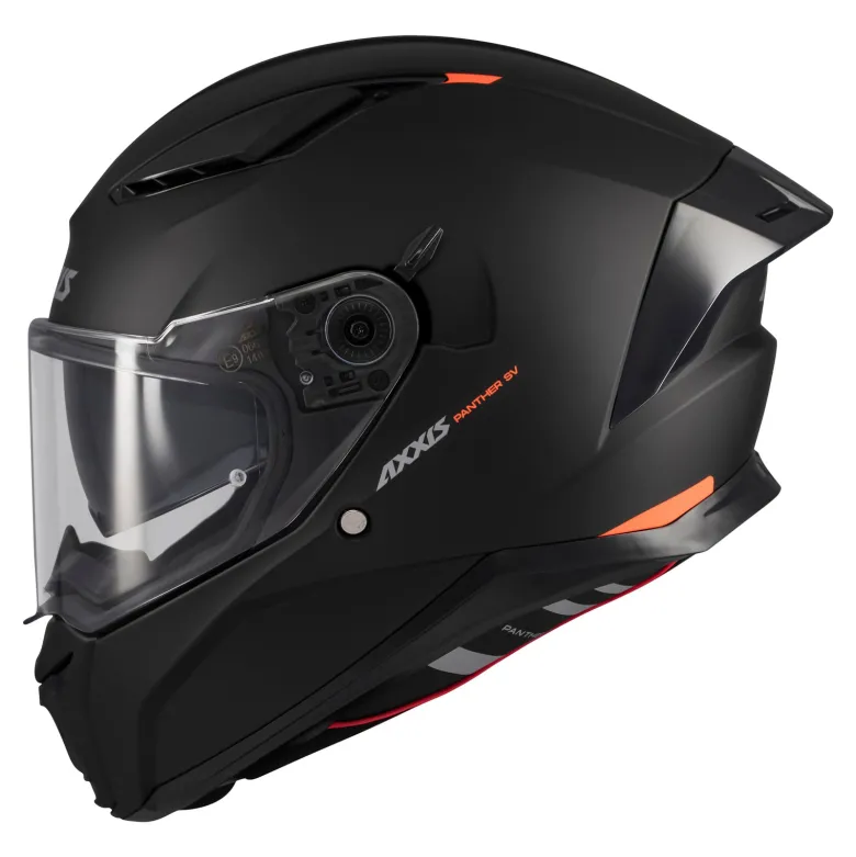Kask integralny AXXIS PANTHER SV SOLID A1 MATT BLACK czarny mat