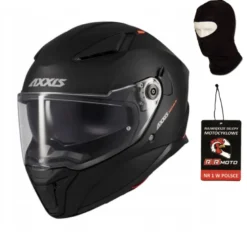 Kask integralny AXXIS PANTHER SV SOLID A1 MATT BLACK czarny mat