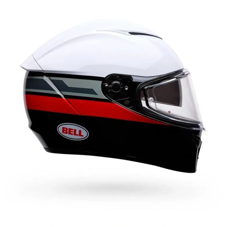 Kask integralny BELL LITHIUM ECE6 MOTION WHITE RED czarny biały czerwony