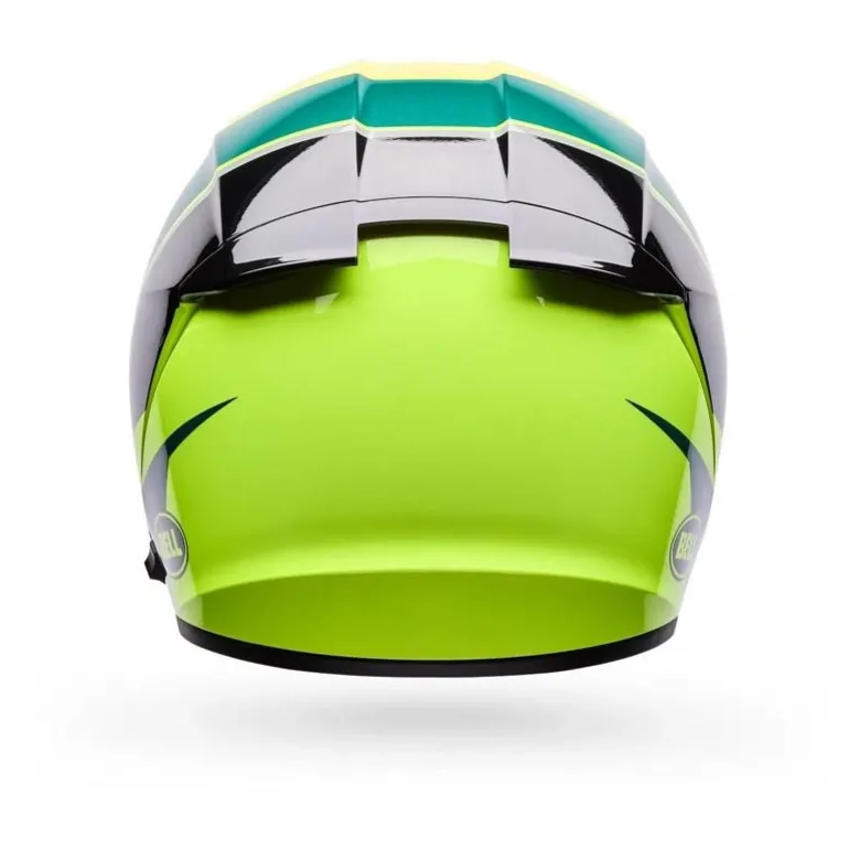 Kask integralny BELL LITHIUM ECE6 FLIP YELLOW żółty fluo czarny
