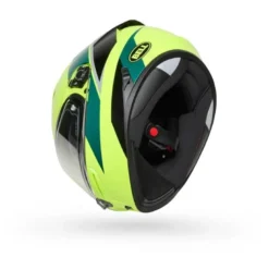 Kask integralny BELL LITHIUM ECE6 FLIP YELLOW żółty fluo czarny