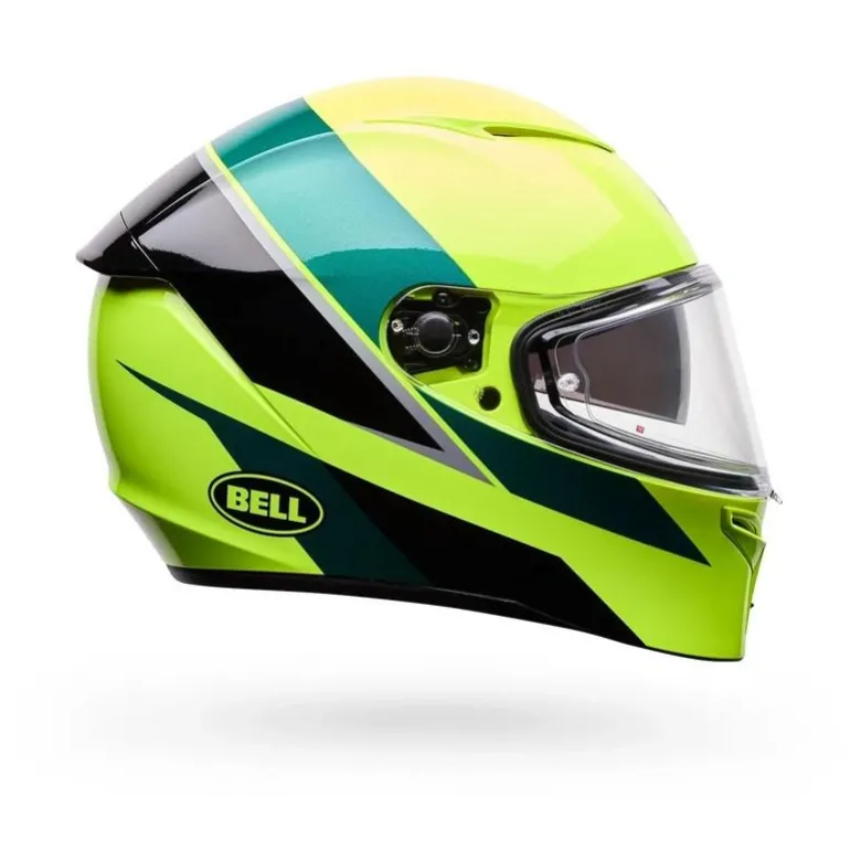Kask integralny BELL LITHIUM ECE6 FLIP YELLOW żółty fluo czarny
