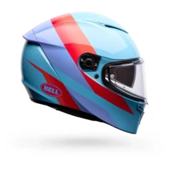 Kask integralny BELL LITHIUM ECE6 PASSION BLUE PINK niebieski różowy fioletowy czerwony