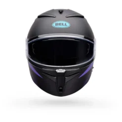Kask integralny BELL LITHIUM ECE6 PASSION MATTE BLACK PURPLE czarny fioletowy