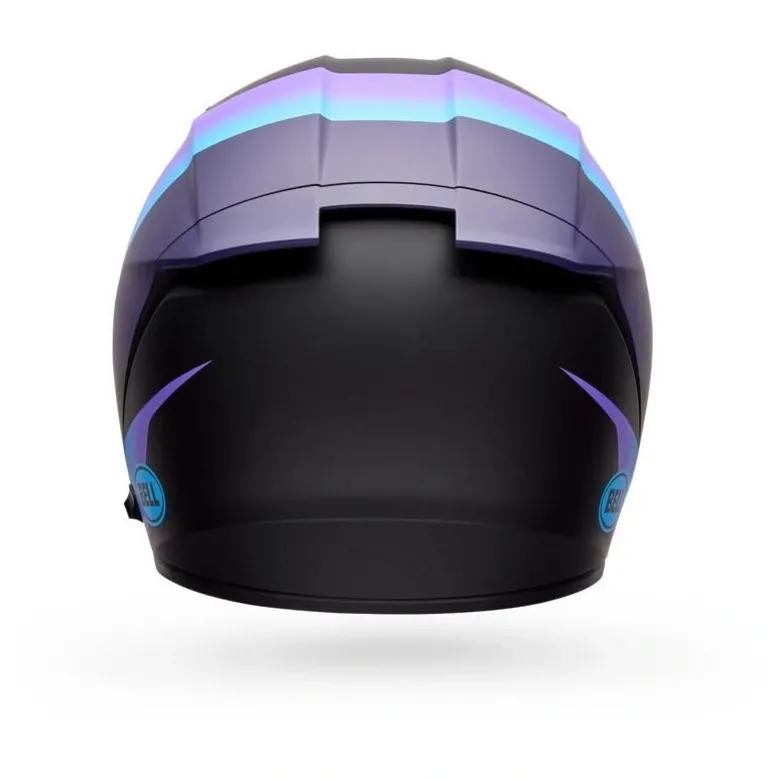 Kask integralny BELL LITHIUM ECE6 PASSION MATTE BLACK PURPLE czarny fioletowy