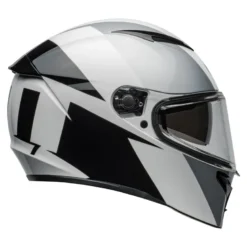 Kask integralny BELL LITHIUM ECE6 SHEAR SILVER/WHITE srebrny biały