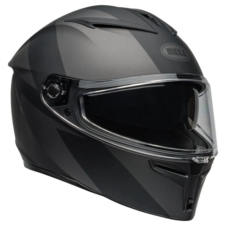 Kask integralny BELL LITHIUM ECE6 SHEAR MATTE BLACK/METALLIC BLACK czarny