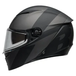 Kask integralny BELL LITHIUM ECE6 SHEAR MATTE BLACK/METALLIC BLACK czarny