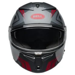Kask integralny BELL LITHIUM ECE6 JETSTREAM GRAY/CANDY RED szary czerwony