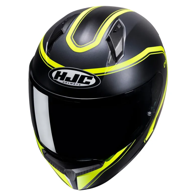 Kask integralny HJC C10 ELIE BLACK/YELLOW czarny żółty fluo