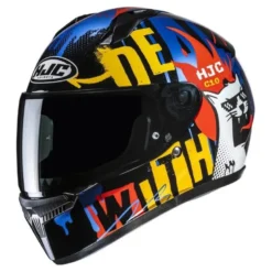 Kask integralny HJC C10 FOP BLACK/BLUE czarny niebieski