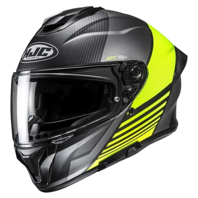 Kask integralny HJC C71 MORIX BLACK/YELLOW czarny żółty