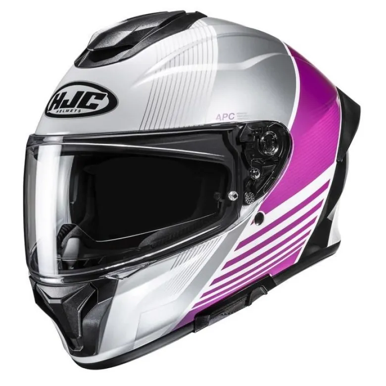 Kask integralny HJC C71 MORIX WHITE/PINK biały różowy