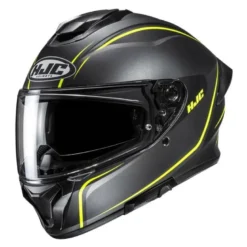 Kask integralny HJC C71 QUEZ BLACK/YELLOW czarny żółty