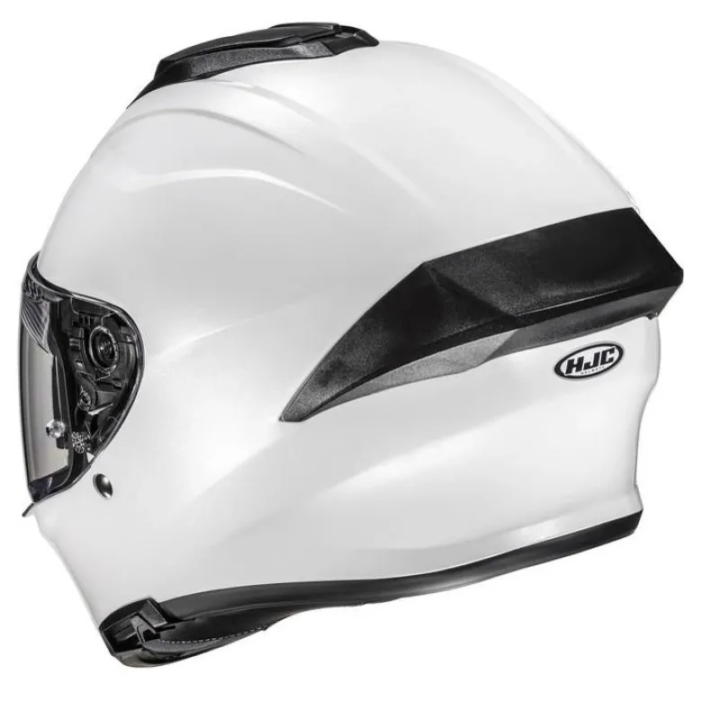 Kask integralny HJC C71 SOLID PEARL WHITE biały