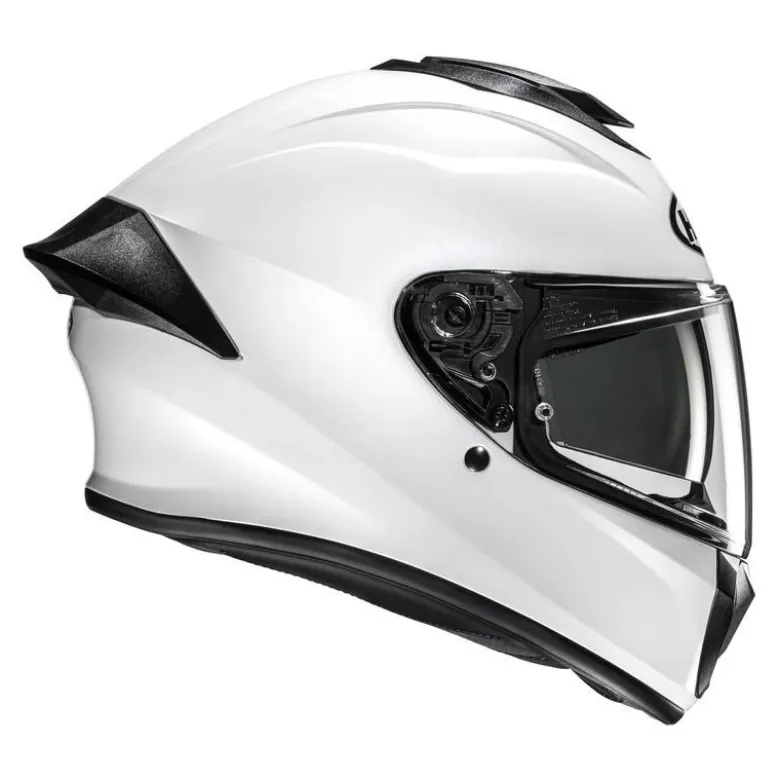Kask integralny HJC C71 SOLID PEARL WHITE biały