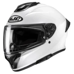 Kask integralny HJC C71 SOLID PEARL WHITE biały