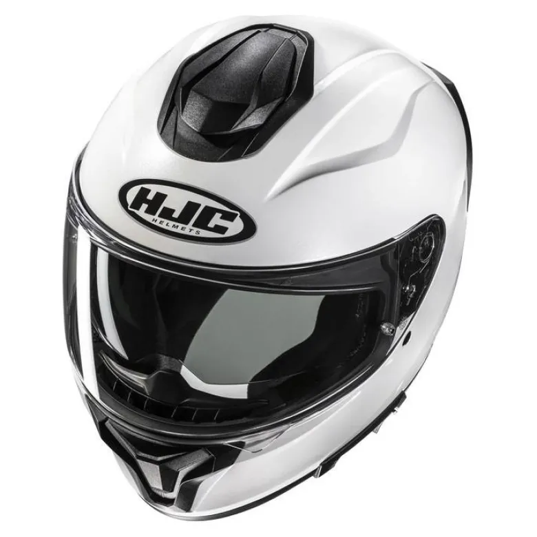 Kask integralny HJC C71 SOLID PEARL WHITE biały