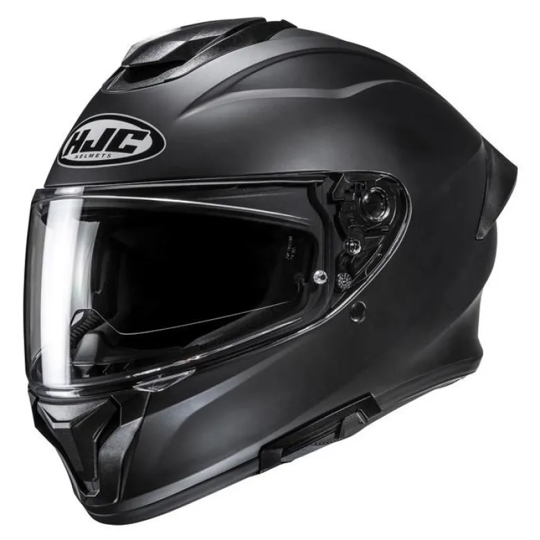 Kask integralny HJC C71 SOLID SEMI FLAT BLACK czarny mat