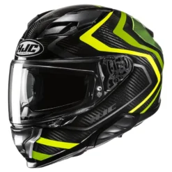 Kask integralny HJC F71 CARBON NEVIO BLACK/GREEN czarny zielony