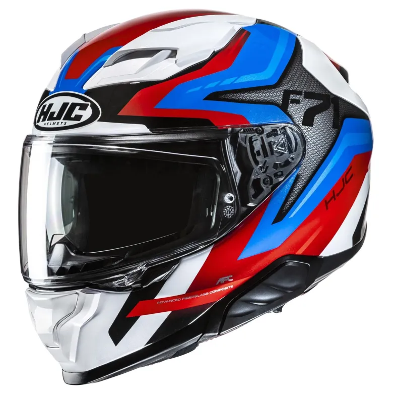 Kask integralny HJC F71 FES RED/BLUE/WHITE czerwony niebieski biały