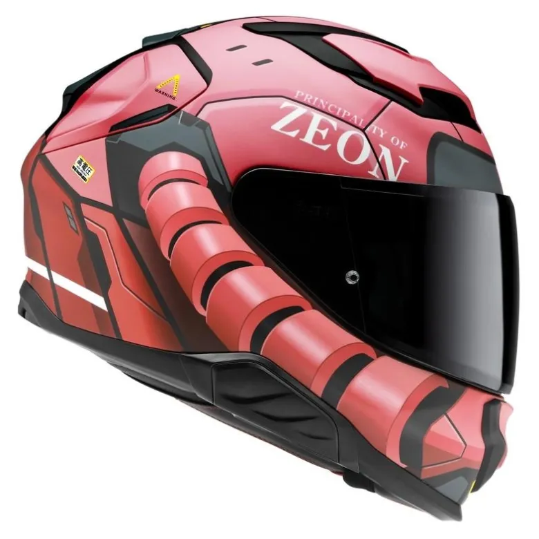 Kask integralny HJC F71 ZAKU BANDAI NAMCO RED/BLACK czerwony czarny