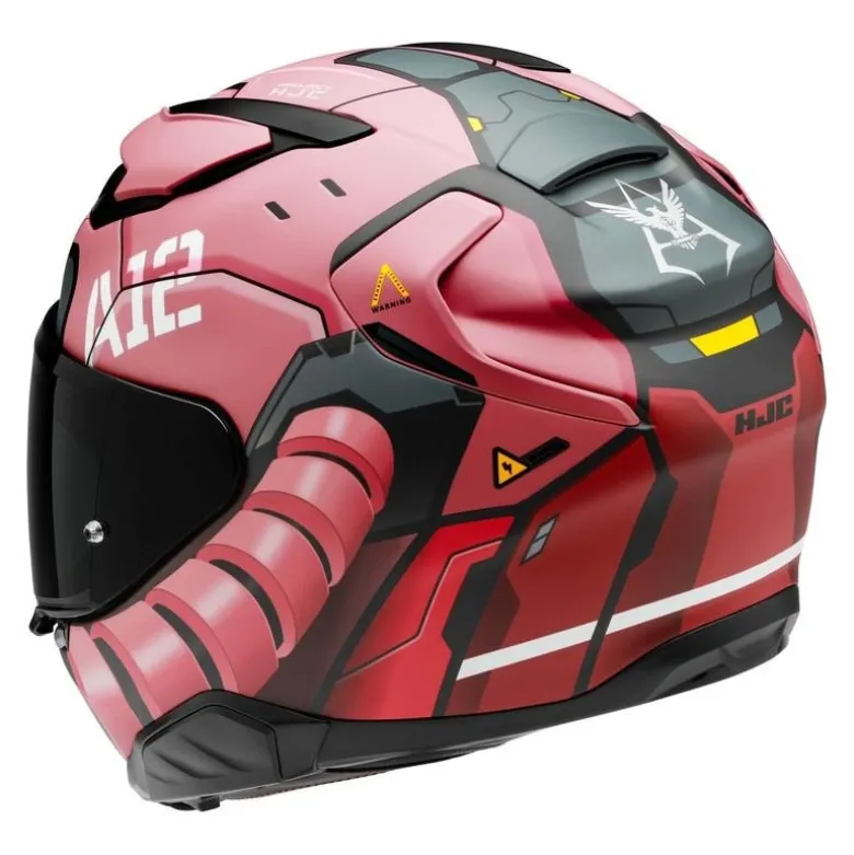 Kask integralny HJC F71 ZAKU BANDAI NAMCO RED/BLACK czerwony czarny