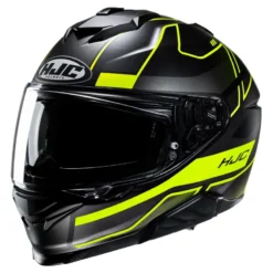 Kask integralny HJC I71 IORIX BLACK/YELLOW czarny żółty fluo