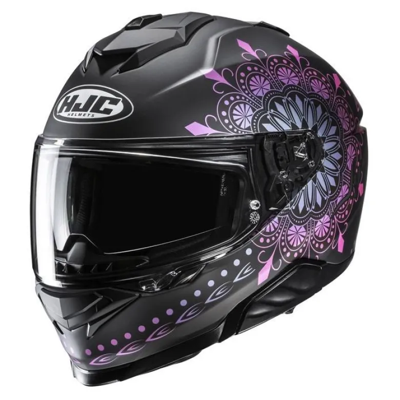 Kask integralny HJC I71 NIEL BLACK/PINK czarny różowy