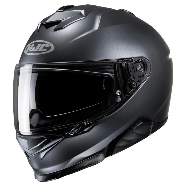 Kask integralny HJC I71 SEMI FLAT ANTHRACITE grafitowy