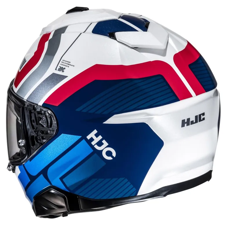 Kask integralny HJC I71 VIZ BLUE/RED niebieski czerwony