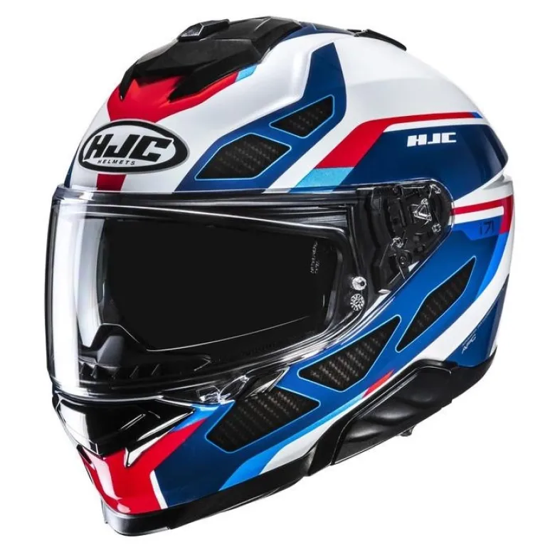 Kask integralny HJC I71 ZEST BLUE/RED niebieski czerwony