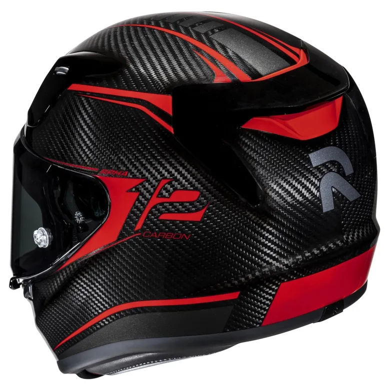 Kask integralny HJC RPHA 12 CARBON KERES BLACK/RED czarny czerwony