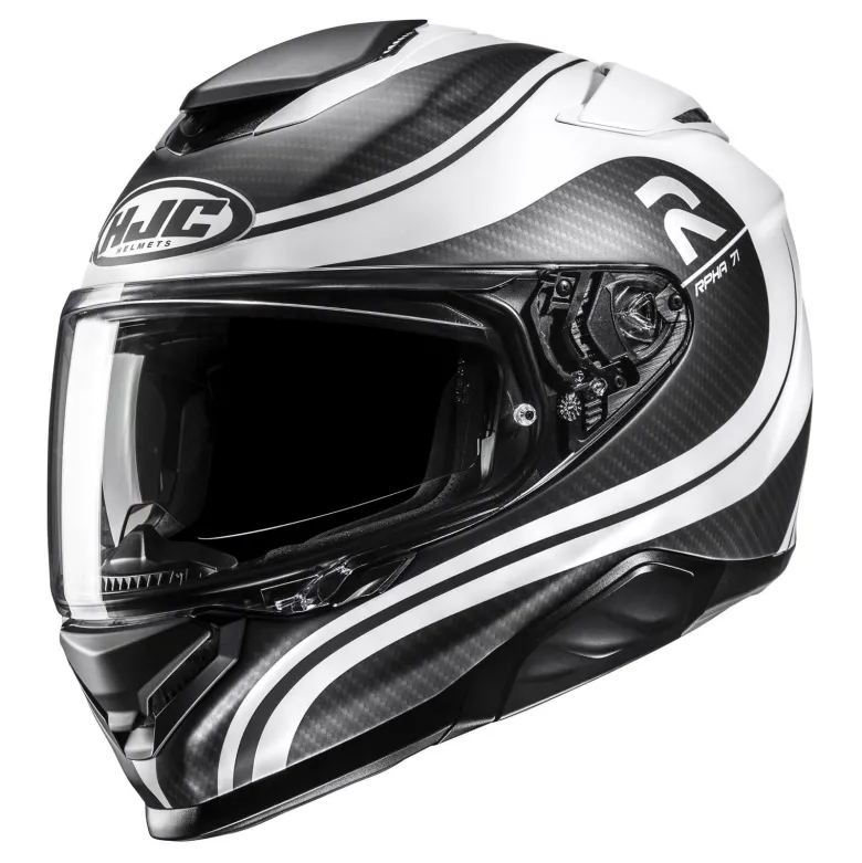 Kask integralny HJC RPHA 71 CLETA WHITE/BLACK biały czarny
