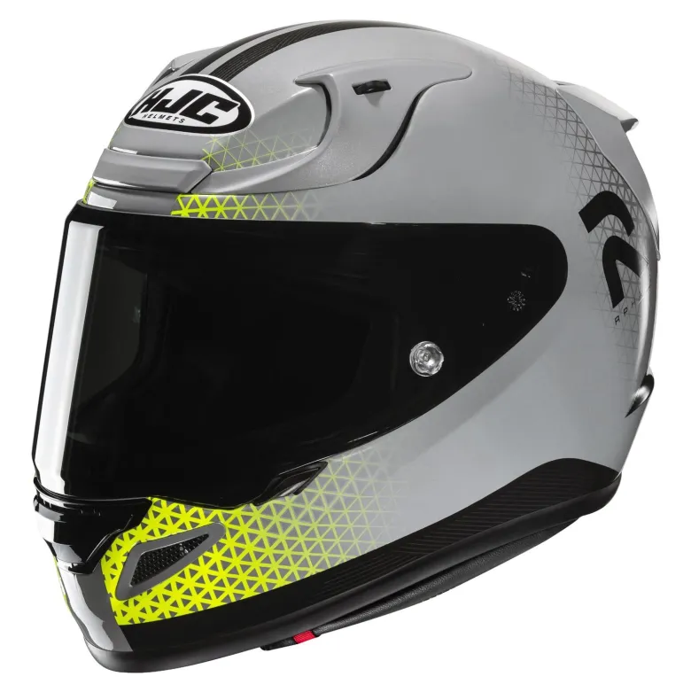 Kask integralny HJC RPHA 12 ENOTH GREY szary żółty fluo