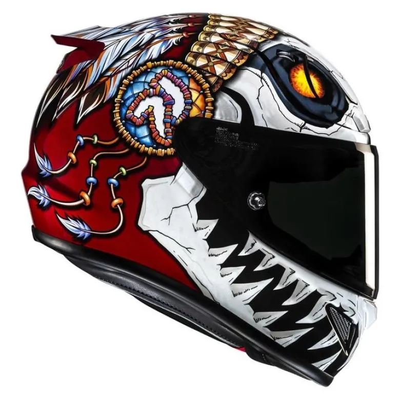 Kask integralny HJC RPHA 12 KEPINA WHITE/RED biały czerwony