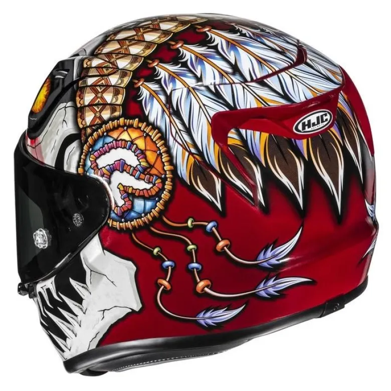 Kask integralny HJC RPHA 12 KEPINA WHITE/RED biały czerwony