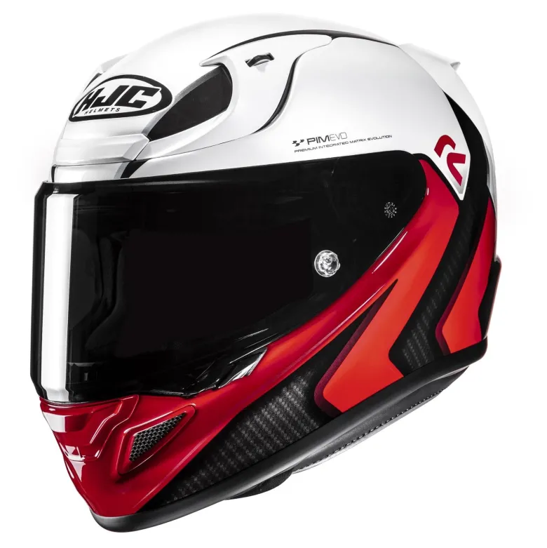 Kask integralny HJC RPHA 12 KOS RED/WHITE czerwony biały