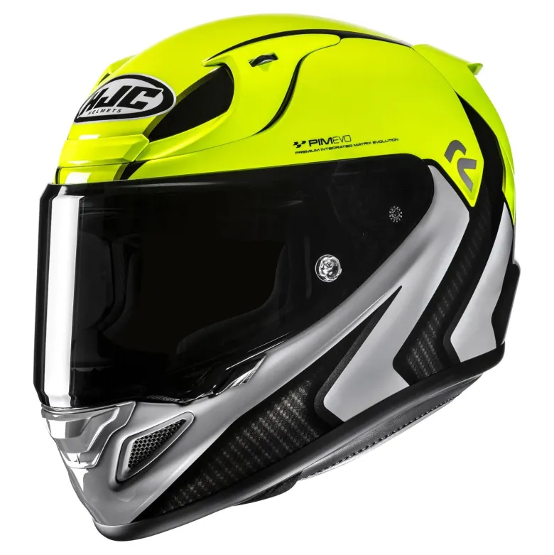 Kask integralny HJC RPHA 12 KOS YELLOW/GREY żółty szary
