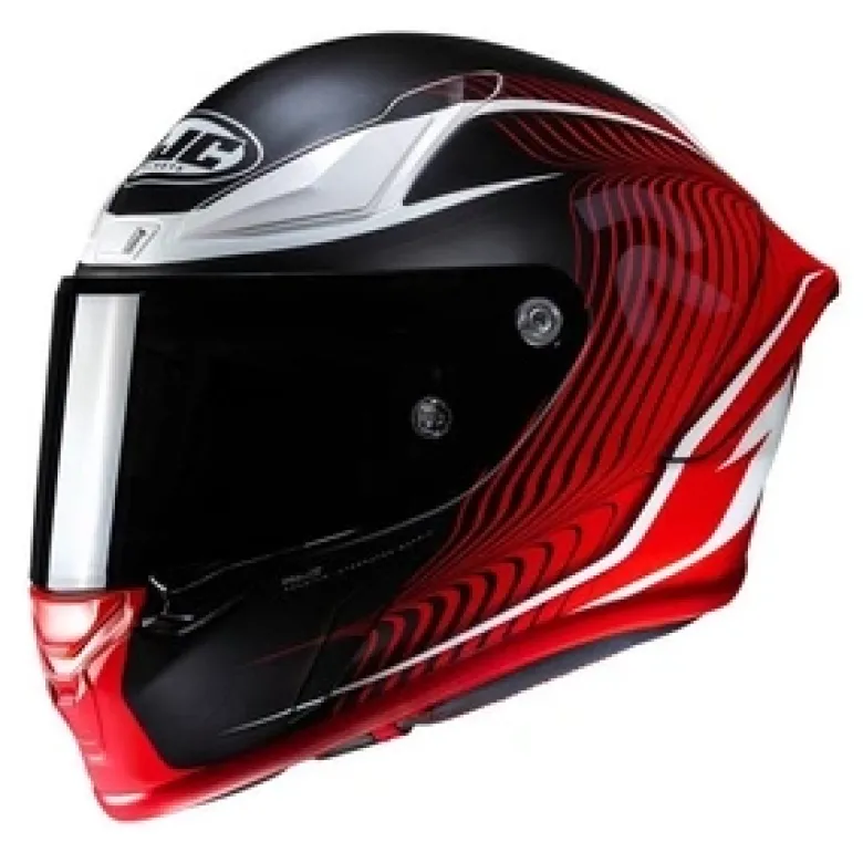 Kask integralny HJC RPHA 1 LOVIS BLACK/RED czerwony biały czarny