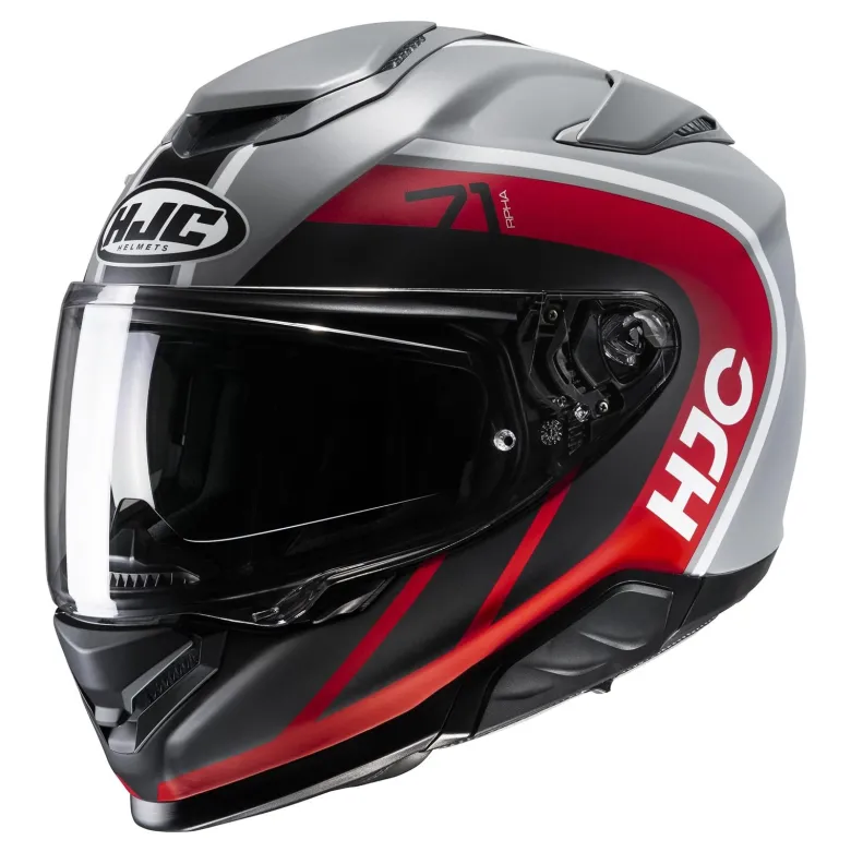 Kask integralny HJC RPHA 71 MAPOS GREY/RED szary czerwony czarny