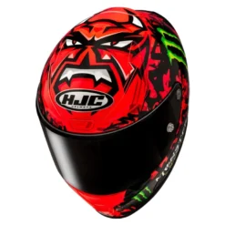 Kask integralny HJC RPHA 1 QUARTARARO REPLICA LE MANS SPECIAL czerwony czarny